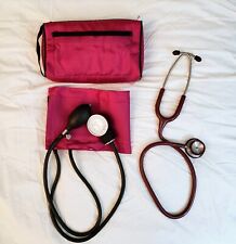 Kit de esfigmomanômetro e estetoscópio aneroide padrão médico Prestige Borgonha comprar usado  Enviando para Brazil