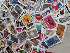 Lot 200 timbres d'occasion  Saint-Laurent-Blangy