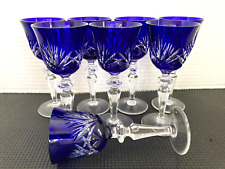 glasses cut crystal 8 cordial for sale  Cary