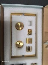 Glass Warehouse Satin Brass Hardware Kit GW-SQ-SLD-HWP-SB Shower Door Handle for sale  Shipping to South Africa