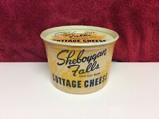 VINTAGE SHEBOYGAN FALLS  GOLD LEAF GOTTAGE CHEESE, 16 OZ for sale  Shipping to South Africa