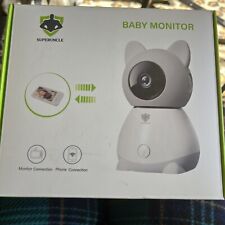 Monitor de Bebé, Superuncle Video Monitor de Bebé con Soporte de Cámara Digital 1080P segunda mano  Embacar hacia Mexico