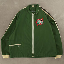 Vintage 70s Quaker State Racing Jacket L Men's Green, used for sale  Shipping to South Africa