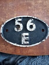 Shedplate 56e for sale  GRIMSBY
