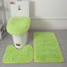 Conjunto de 3 peças/conjunto de tapete de banheiro macio cobertor almofada de cobertura de vaso sanitário comprar usado  Enviando para Brazil