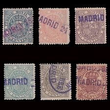 Usado, Fiscales.1893-1900.Timbre Movil.Lote 6.Matasello MADRID segunda mano  Embacar hacia Argentina