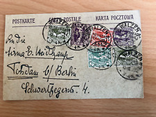 Postkarte 1922 berschlesien gebraucht kaufen  Furth