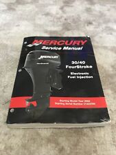 Mercury 90-883064 Service Manual 30/40 FourStroke EFI 2002 Model Year OEM for sale  Shipping to South Africa