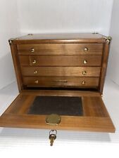 Antique Gerstner & Sons Drawer Oak Machinest Tool Chest/Jewelry Box VGC for sale  Shipping to South Africa