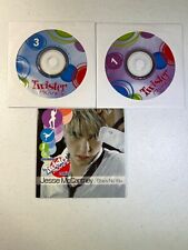 Lote de 3 discos de repuesto de música dance Milton Bradley Twister Moves 2005, usado segunda mano  Embacar hacia Mexico