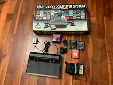 Console Atari CX-2600-A com CAIXA *TESTADO, FUNCIONANDO* Controle de Jogos Antigo comprar usado  Enviando para Brazil