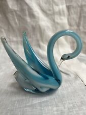 murano blue swan for sale  Summersville