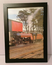 Framed railway photograph for sale  ANDOVER