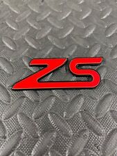 Placa de emblema acrílico Fiesta Focus ZS (Zetec S) - Preto / Vermelho comprar usado  Enviando para Brazil