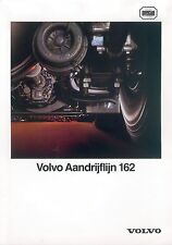 Volvo aandrijflijn type 162 Prospekt NL 1989 brochure prospectus broschyr, usado comprar usado  Enviando para Brazil