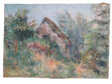 Barn oil painting d'occasion  Expédié en Belgium