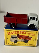 Caminhão basculante MATCHBOX LESNEY #3 Bedford, perfeito estado com caixa original 1961 Excelente comprar usado  Enviando para Brazil