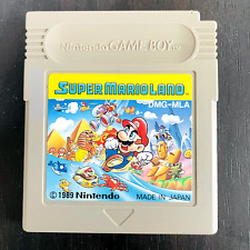 Super Mario Land Nintendo Game Boy 1989 DMG-MLA versión japonesa Juegos de acción retro, usado segunda mano  Embacar hacia Argentina