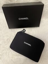 Bolso de maquillaje Chanel Beauty negro nailon cosméticos (nuevo en caja) segunda mano  Embacar hacia Argentina