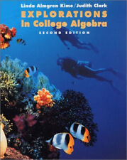 Explorations college algebra for sale  Reno