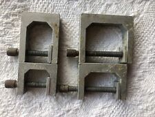 4 Vintage Aluminium G Clamps In Various Sizes  for sale  Shipping to South Africa