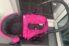 Used, Girls Mamas & Papas Pink / Black Pretend Play Traveller Doll Pram (plus Bag) for sale  BUCKHURST HILL