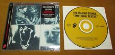 ROLLING STONES Emotional Rescue  ORIG VIRGIN CD  COLLECTORS EDITION with POSTER, usado comprar usado  Enviando para Brazil