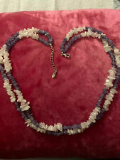 Moonstone tanzanite necklace for sale  KNARESBOROUGH