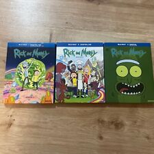 Conjunto Blu-ray Rick and Morty Seasons 1-3 com capa deslizante - Códigos não usados, usado comprar usado  Enviando para Brazil