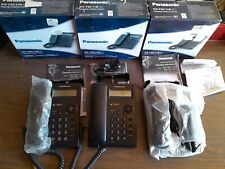 Sistema telefónico con cable integrado Panasonic KX-TSC11B negro identificador de llamadas lote de 3 segunda mano  Embacar hacia Argentina