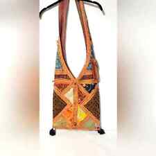 Bolsa tiracolo bordada boho vintage bolso celular sinos feitos à mão, usado comprar usado  Enviando para Brazil