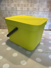 Used, Brabantia Lime Green 6L Food Waste Caddy for sale  Shipping to South Africa