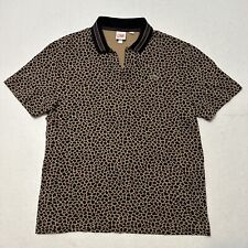 Usado, Camisa polo vintage Lacoste LIVE edição limitada marrom leopardo chita safári GG comprar usado  Enviando para Brazil