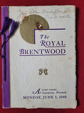 Livro: 7ª Venda Royal Brentwood Holstein/ Fazendas Pabst/ Oconomowoc WI/ 3 de junho de 1940 comprar usado  Enviando para Brazil