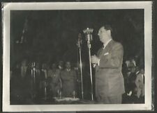 FOTO REAL Juan Domingo Perón presidente argentino hablando con la gente segunda mano  Argentina 