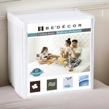 Protector de colchón de algodón impermeable para orinar caja abierta Bedecor Queen. segunda mano  Embacar hacia Argentina