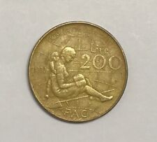 Moneta 200 lire usato  Visciano