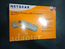 Used, NOS Netgear wg111 v2 Realtek RTL8187L USB 2.0 Wi-FI dongle 802.11G 54Mbps for sale  Shipping to South Africa