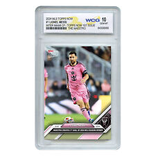 2024 MLS Topps Now Lionel Messi * 1ª Edição * Miami Soccer Card #1 - GEM-ESTADO PERFEITO 10 comprar usado  Enviando para Brazil