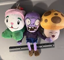 Peluche Plants vs Zombies PvZ Linxin cola de gato/seta solar/zombi púrpura defectuoso segunda mano  Embacar hacia Argentina