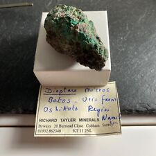 Dioptase matrix alt for sale  ANDOVER