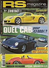 Magazine porsche carrera d'occasion  Rennes-