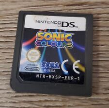 Sonic Colors Nintendo DS cartucho de jogo somente sem estojo não testado comprar usado  Enviando para Brazil