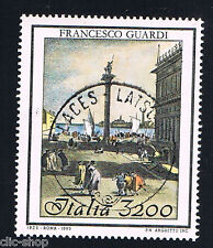 Italia francobollo artistico usato  Prad Am Stilfserjoch