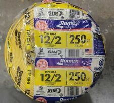 12 romex 2 wire 250ft for sale  Bronx