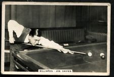 Tobacco Card,Senior Service,SPORTING EVENTS & STARS,1935,Joe Davis,Billiards,#14, used for sale  Shipping to South Africa