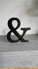 Ampersand black ornament for sale  Shipping to Ireland