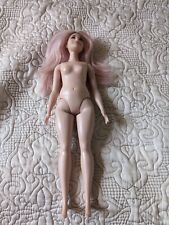 Barbie Fashionista Plus Size Curvy Lalka z różowymi włosami Naga 2015 na sprzedaż  Wysyłka do Poland