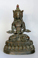 Bouddha amitabha bronze d'occasion  Cazères