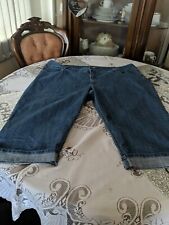 Size denim cropped for sale  BARNSLEY